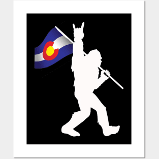 BIGFOOT IN COLORADO Posters and Art